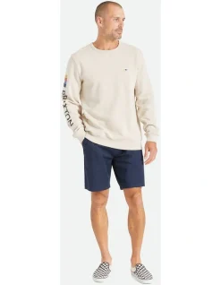 Brixton Choice Chino Short In Navy