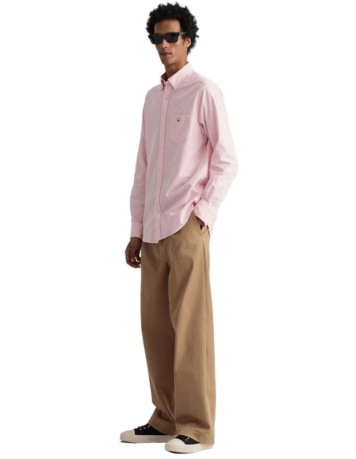 Gant The Oxford Banker Regular Button Down In Pink - Image 4